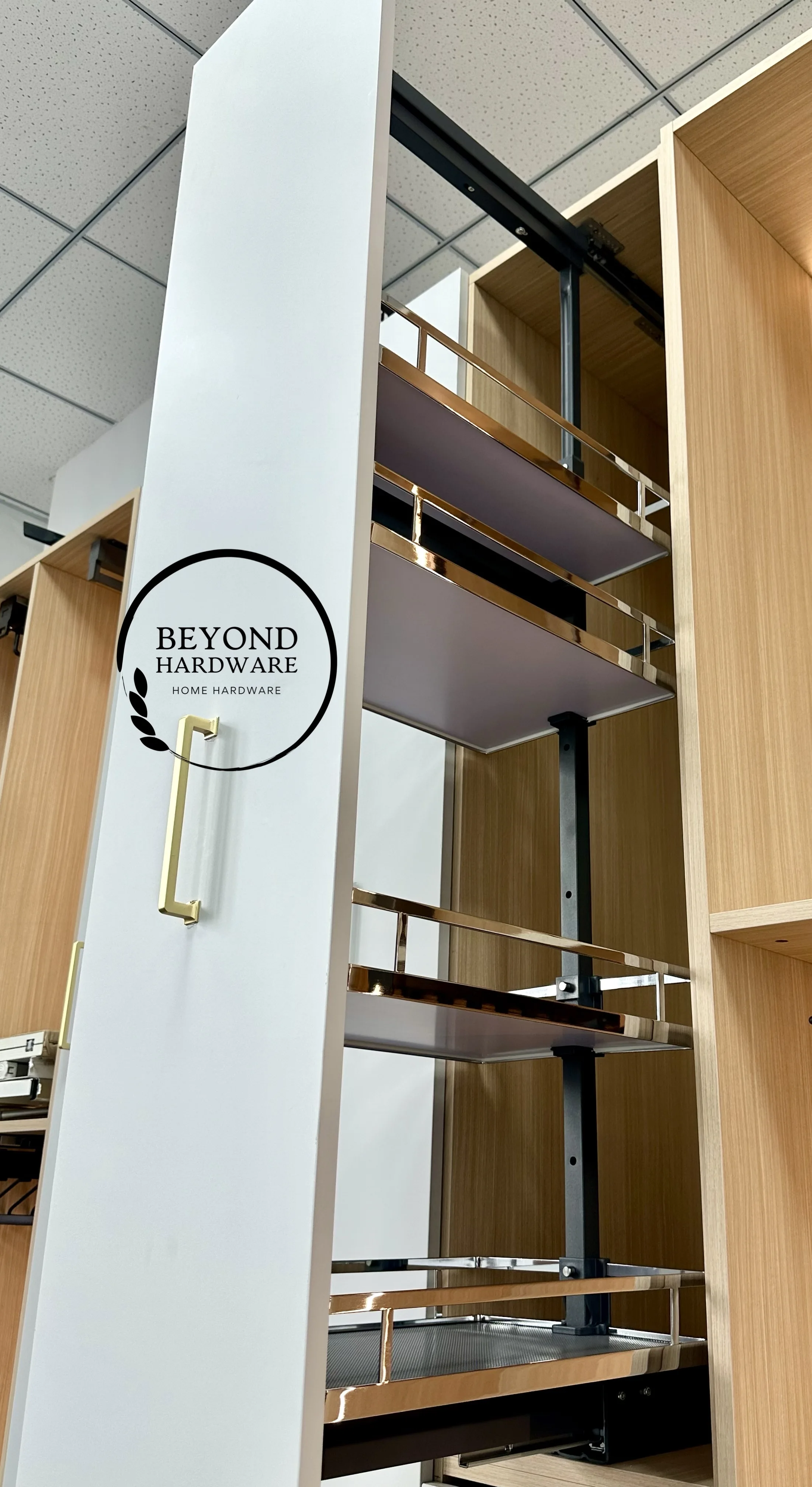 Manufacturer Soft Closing Pull Out Tall Pantry Organizer Unit Pull Out Pantry Organizer Pantry MDF for Kitchen Storage