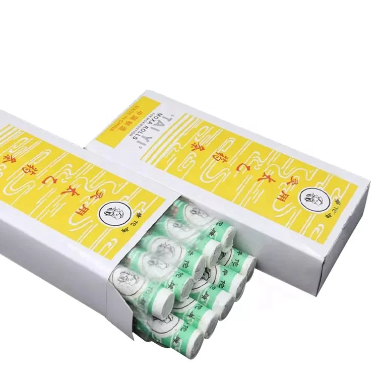 THwato/Taiyi Moxa stick /Pure Moxa Rolls for Moxibustion/Chinese Traditional moxibustion