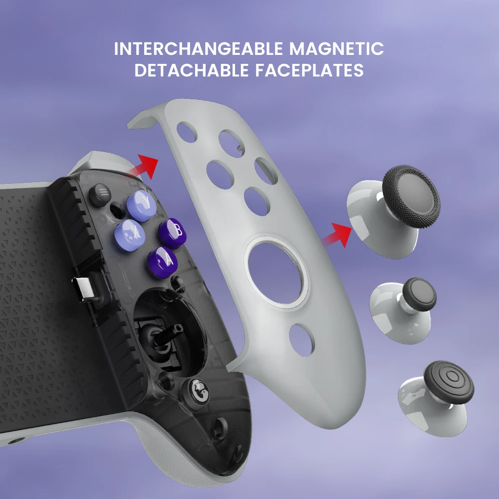 2024 New Style G8 Wireless Gamepad Type-c Mobile Phone Game Joystick For Iphone 15 Android Smartphone Gaming Controller