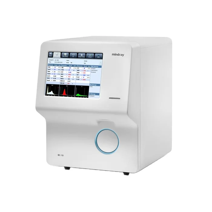 Mindray BC-10 3 diff hematology analyzer for medical laboratory equipment