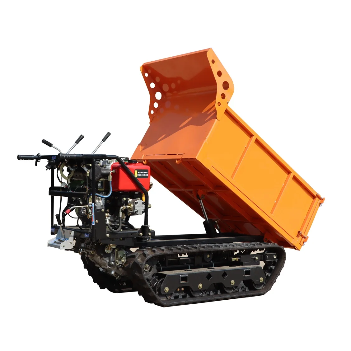 hydraulc dumper crawler type forest log transport tractor