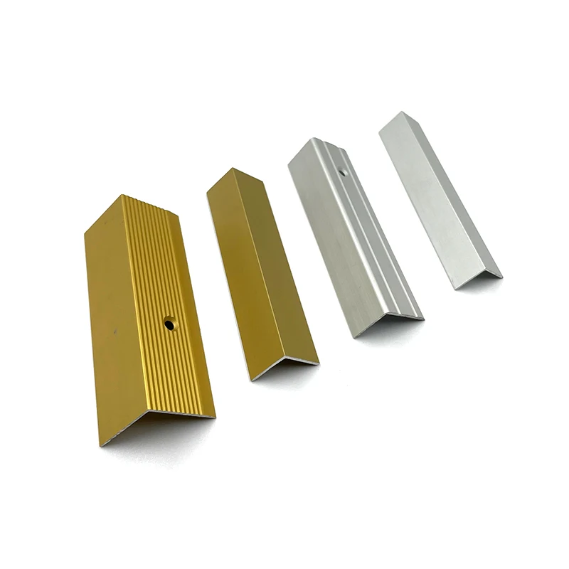 Manufactures Aluminum Extrusion L Shape Tile Edge Trim 90 Degree Angle Profiles