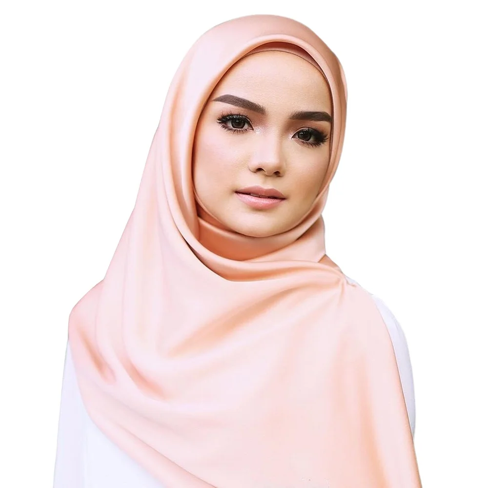 Silk Scarves Long Customizable Colors Multiple Quality High Quality Factory Outlet Wholesale Muslim Cheap