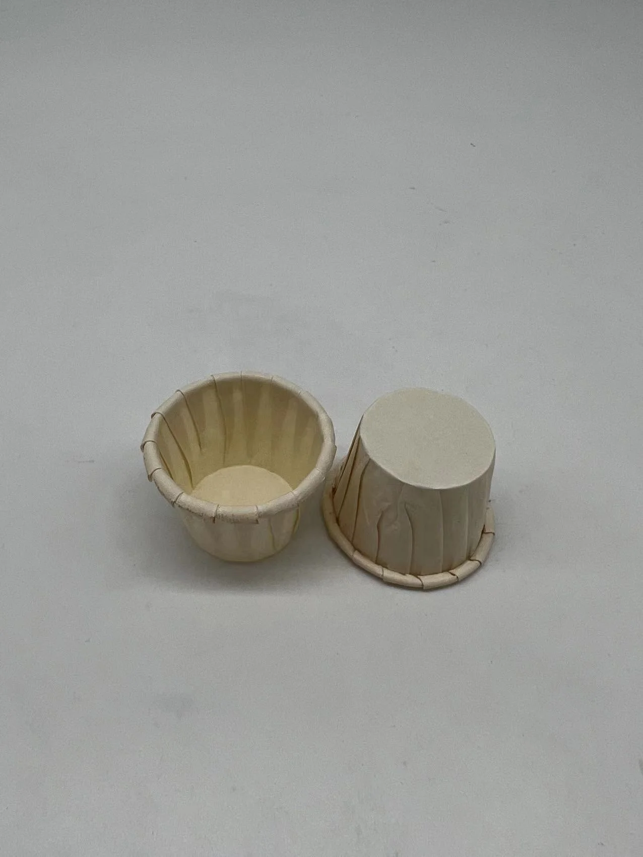 Super small personalized cup 1oz High gram oil proof paper 80g for snack medicine sauce paper cup