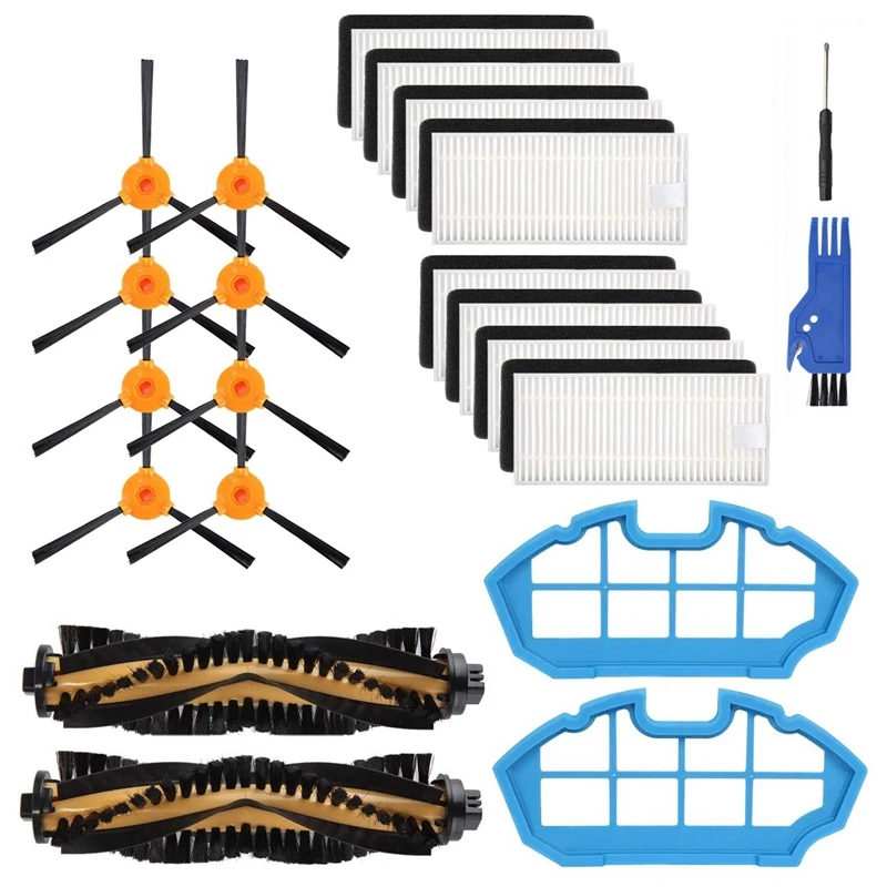 Replacement Parts for Ecov/acs Deebot N79 N79S DN622 500 N79W Yeedi K600 K700 Robotic Vacuum Cleaner Accessories Kit