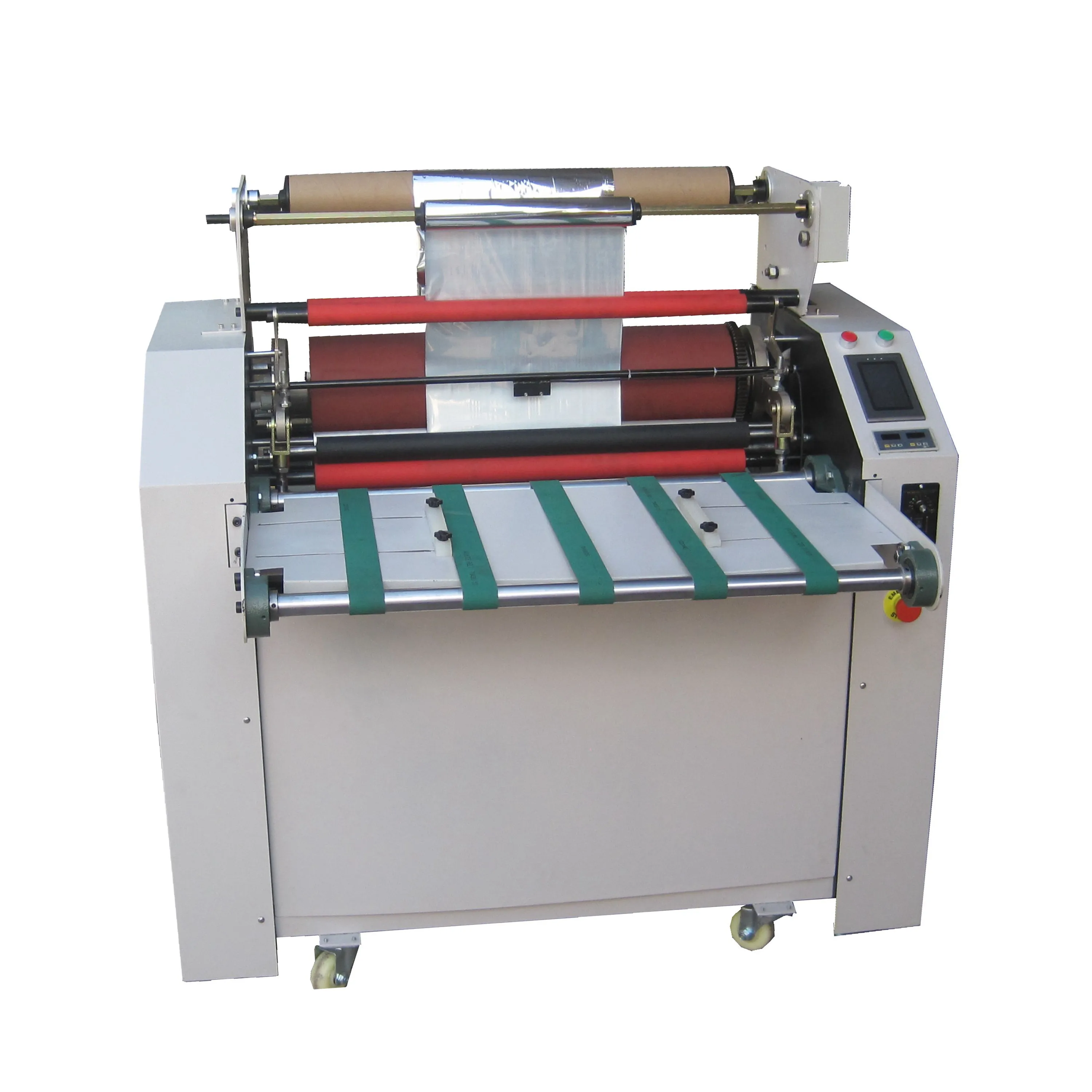 Factory price 24 inch  sheet board surface gilding machine with adjustable temperature