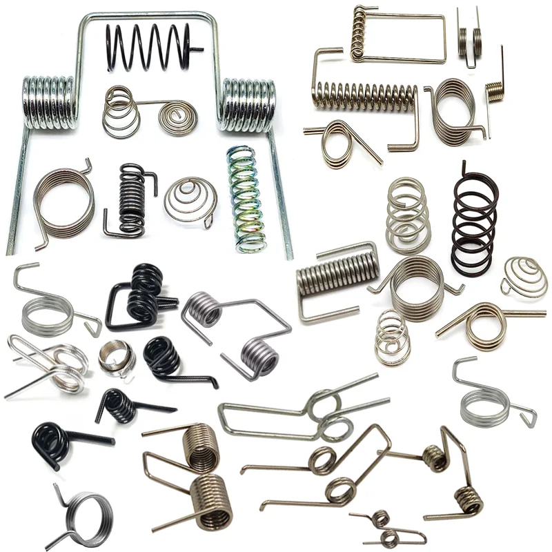 Spring Suppliers Produce Elegant Coiled Double and Single Torsion Springs