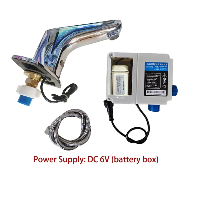 High Quality HY-165D Automatic Sensor Faucet Non-Contact Touchless Water Tap Mixer for Bathroom Kitchen School