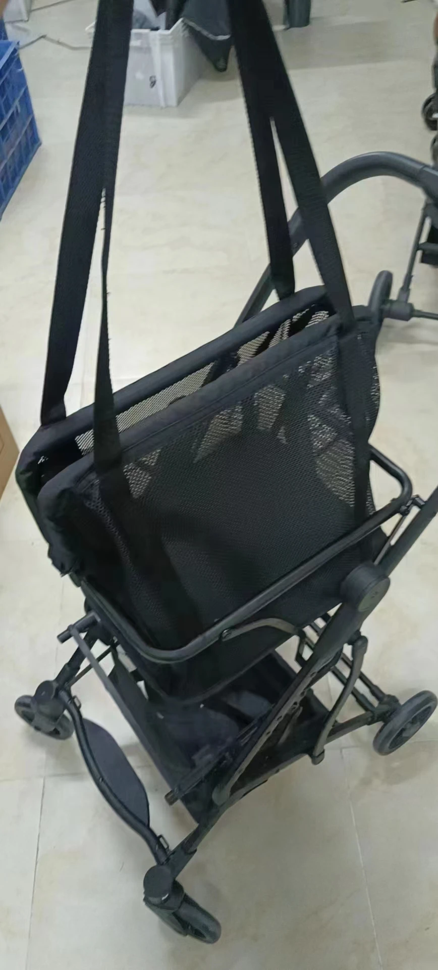 JXB Factory Wholesale Versatile Folding Two Way Trolley Cart For Shopping