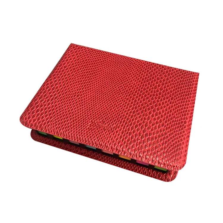 Wholesale Vintage Kraft Paper Cover Arrow Shape Index Sticky Notes Box With Calendar
