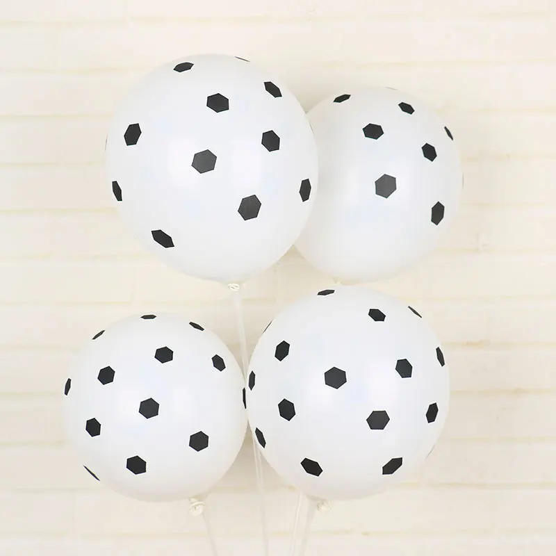 12 Inch Round Helium Latex Balloons Design Printing Balloons Custom Logo Qr Code Ad Promotional Balloons Kids Birthday Party