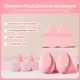 Portable Travel 8 pieces Multi-size Makeup Puff Sponge Combination Wet and Dry Dual Use Suitable for Daily Use and Beginners