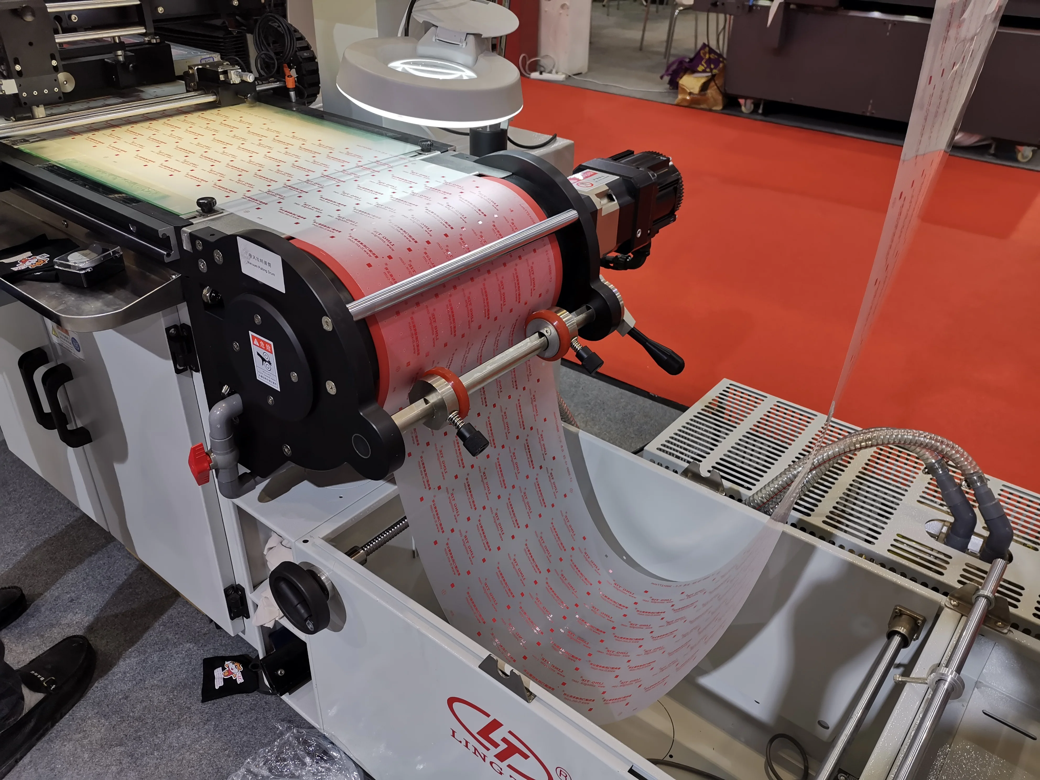 Automatic Roll to Roll Screen Printing Machine Silk Printer for Nameplate Panel, IMD, RFID, Heat Transfer Label