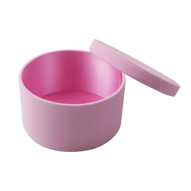 Manufacturers Corrugated Round Gift Paper Hat Box Paper Round Flower Gift Packaging Box Wholesale