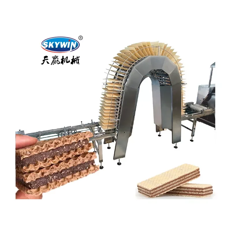 39 Mold Automatic Wafer Biscuit Production Line capacity 140 kg per hours wafer maker machine factory price