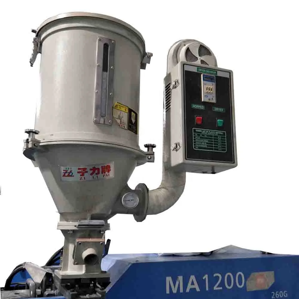 Zillion 200KG Hot Air Hopper Dryer Machine For Injection Molding Industry