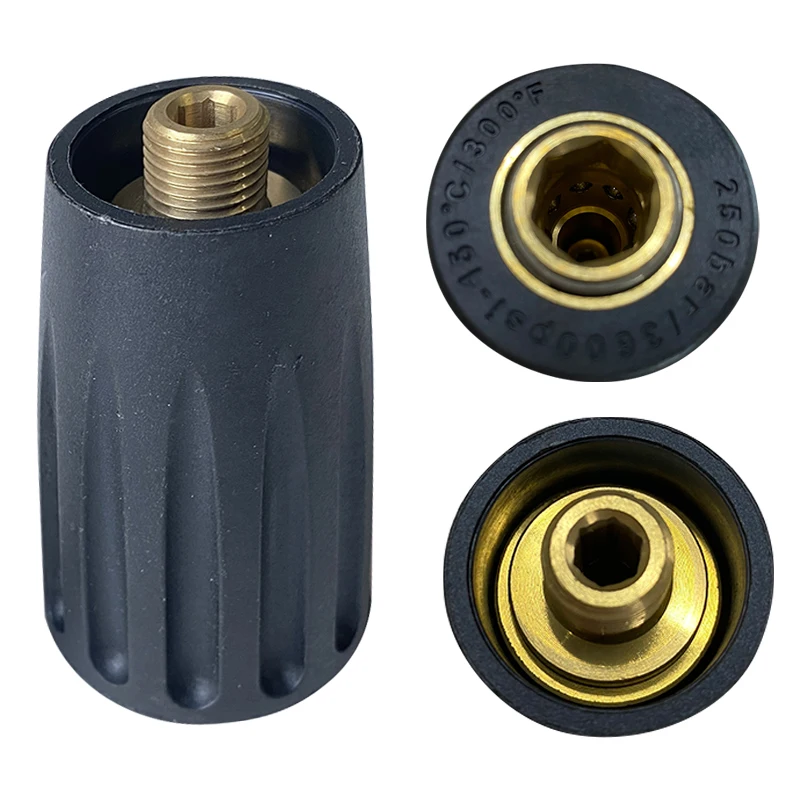 High Pressure Car Washer Gun Brass Foam Cannon Quick Coupling Connector Kit Quick Plug Female G1/4 Thread Quick Release Coupling