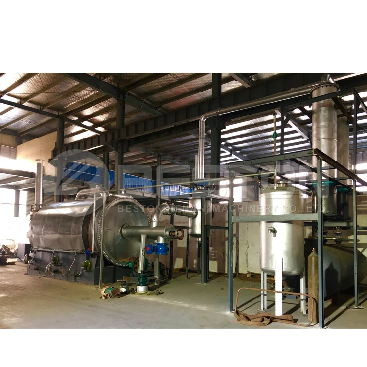 Advanced Machine Making Petrol From Plastic to Crude Oil