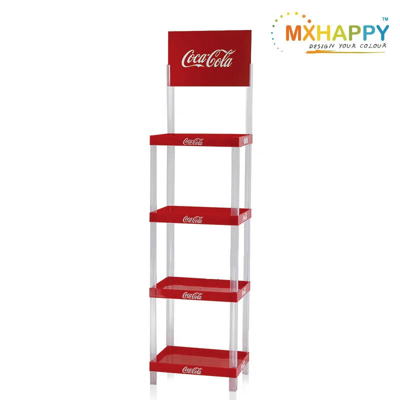 Oil Water Bottle Display Stands Joyshaker Oil Plastic Sheleves Display Rack Plastic Shelf Shelves for Supermarket