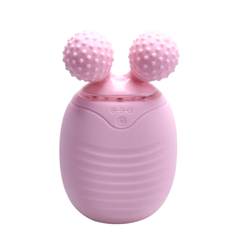 Dropshipping Beauty Products Facial Cleansing Brush Massage Face Roller Electric Sonic Facial Cleansing Brush Silicone 2 in 1