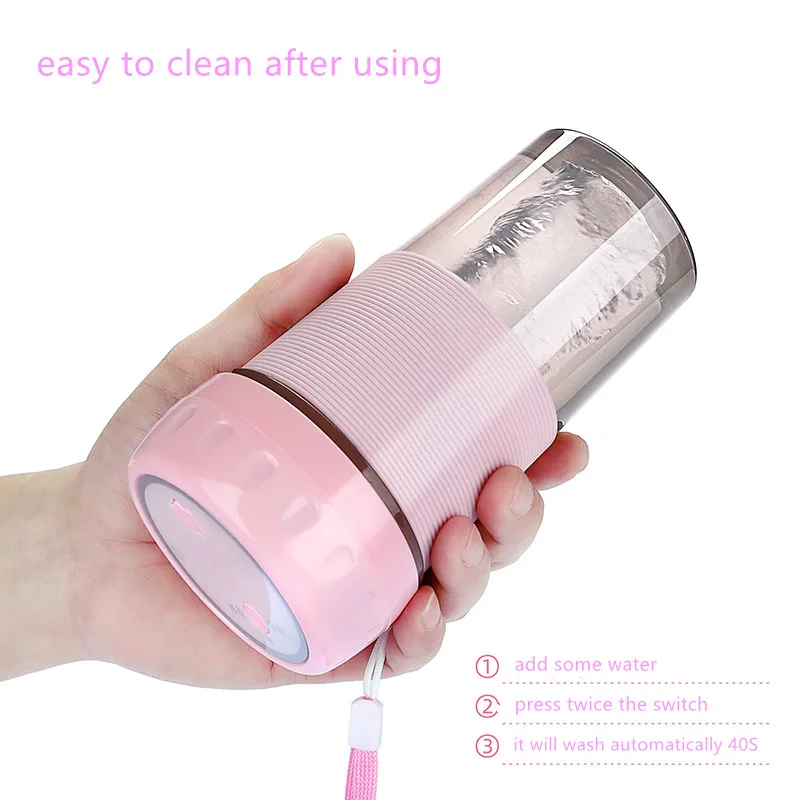 Portable Small Size Juice Blender Mix Ice Fresh Fruit Vegetables Juicer Cup