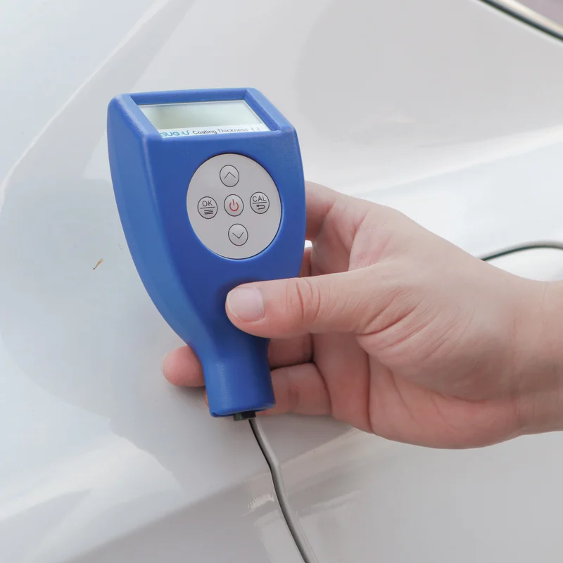 
Electrophoretic layer thickness tester on steel substrate paint thickness gauge 