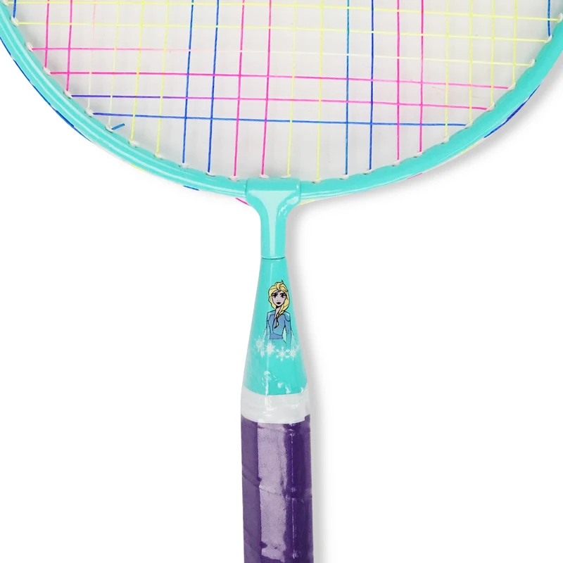 Лидер продаж, детский набор для бадминтона Disney «Холодное сердце» с прочным нейлоновым бадминтоном для девочек