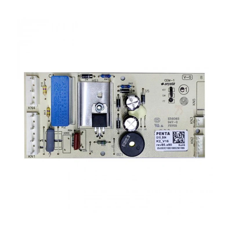 Beko Fridge Spare Parts 4360620385 Freezer Control Main Pcb Card Refrigerator Electronic Circuit Board