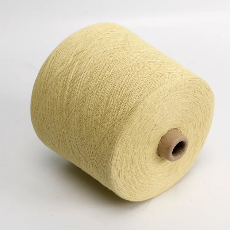 Factory price Heat resistant 30/2s Para Aramid Spun Yarn for fireproof and anti-cutting fabrics