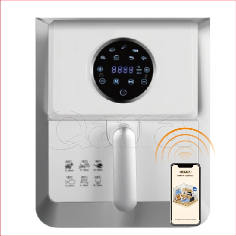 QANA Factory Wholesale OEM wifi smart Cooker Digital Electric Air deep Fryer kitchen appliances electric roaster oven air-pot