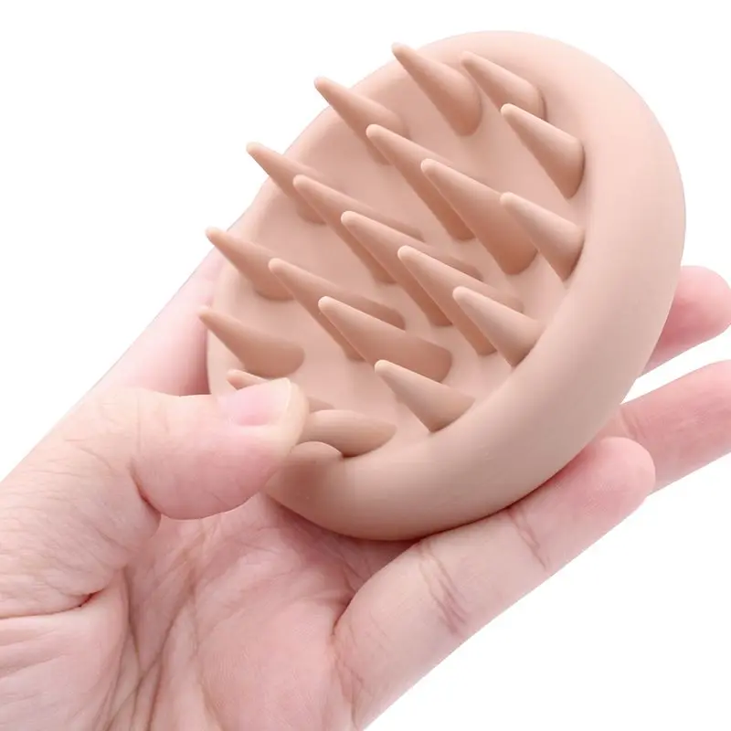 All silicone wholesale scalp massager shampoo hair brush head massage hair scalp massager brush