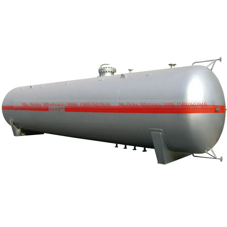 Biggest 200cbm LPG Gas Storage Tanker Liquified Petroleum Gas Tank Factory Directly Sales