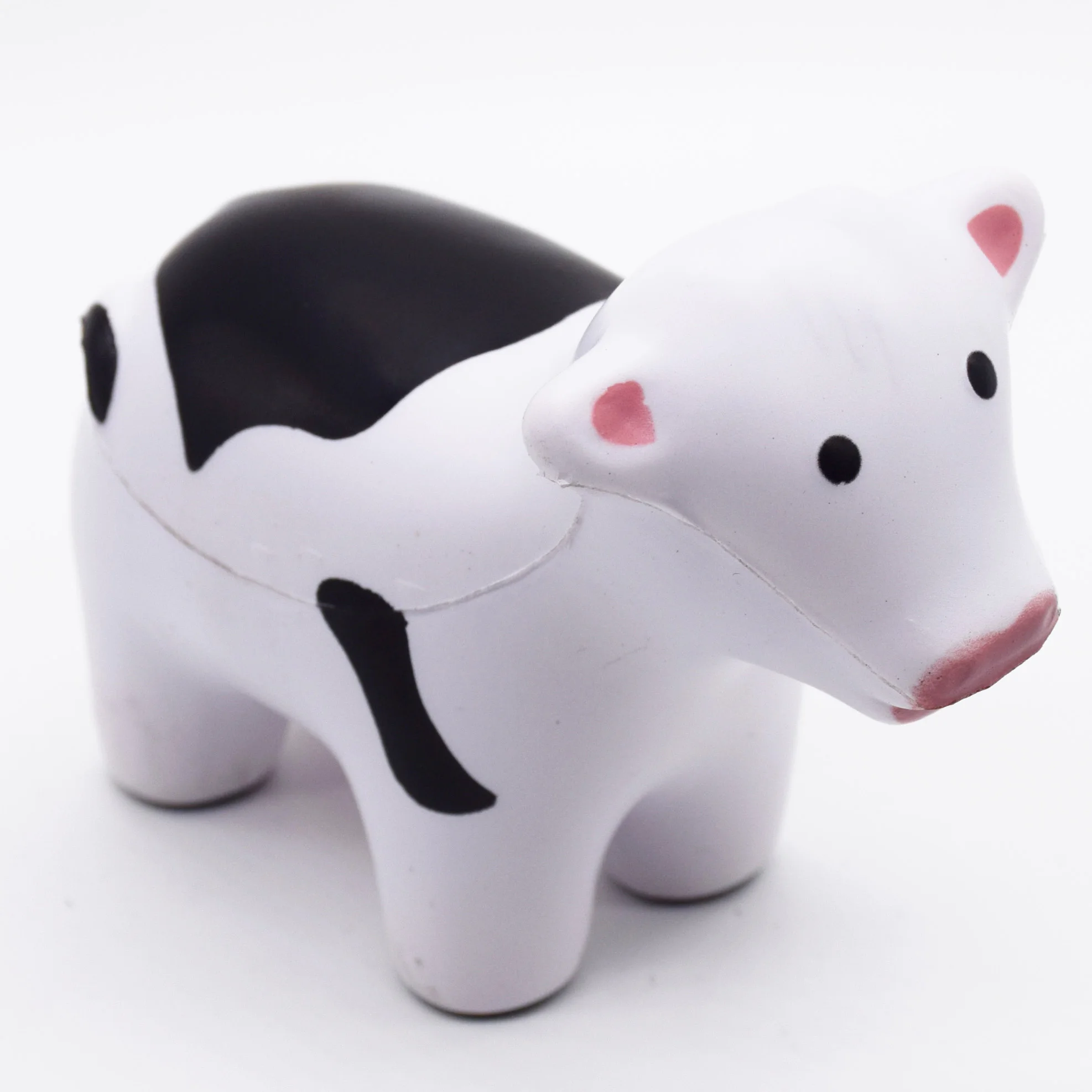New Animal Relief Antistress Funny Squeeze Cute Abreact Milk Cow PU Anti Stress Ball Toys For Office