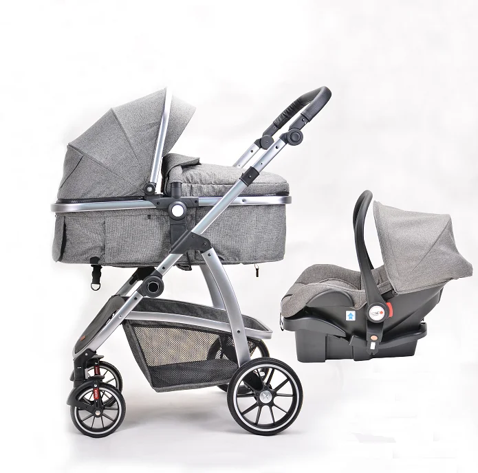 Aluminum Alloy frame car seat baby buggy stroller cheap wholesale poussette bebe pram pushchair with adjustable canopy