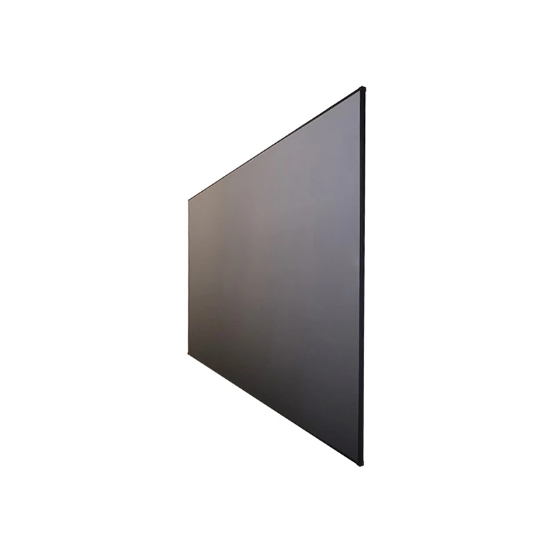 ALR Projection screens Soft PVC Ambient Light Rejecting Fabric, 110inch 16:9, Edge 1cm Fixed Frame Projector Screen