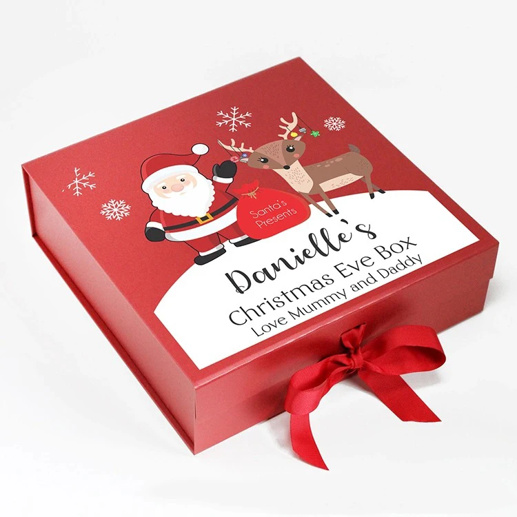New Design Christmas Calendar Boxes 12 Days Custom 24 Days Countdown Reusable Candle Advent Calender Box Custom