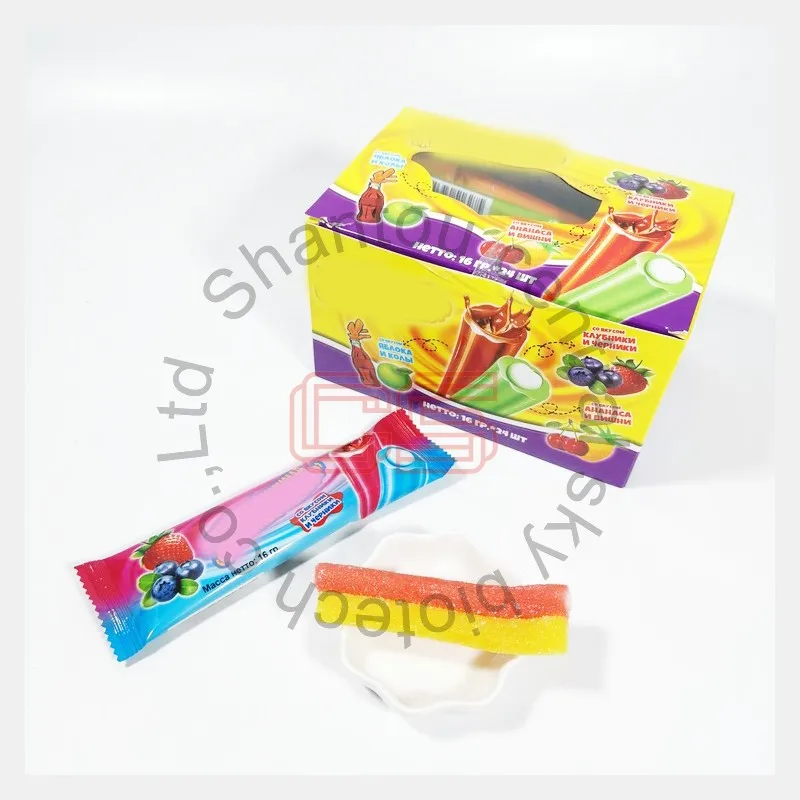 custom gummy fancy sweets candy chew soft candy