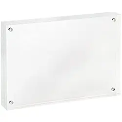 Magnetic acrylic funny photo picture frame