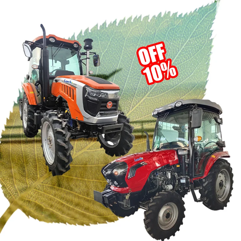 Fiat tractor 4WD  60HP tractors mini 4x4 farming machine agricultural