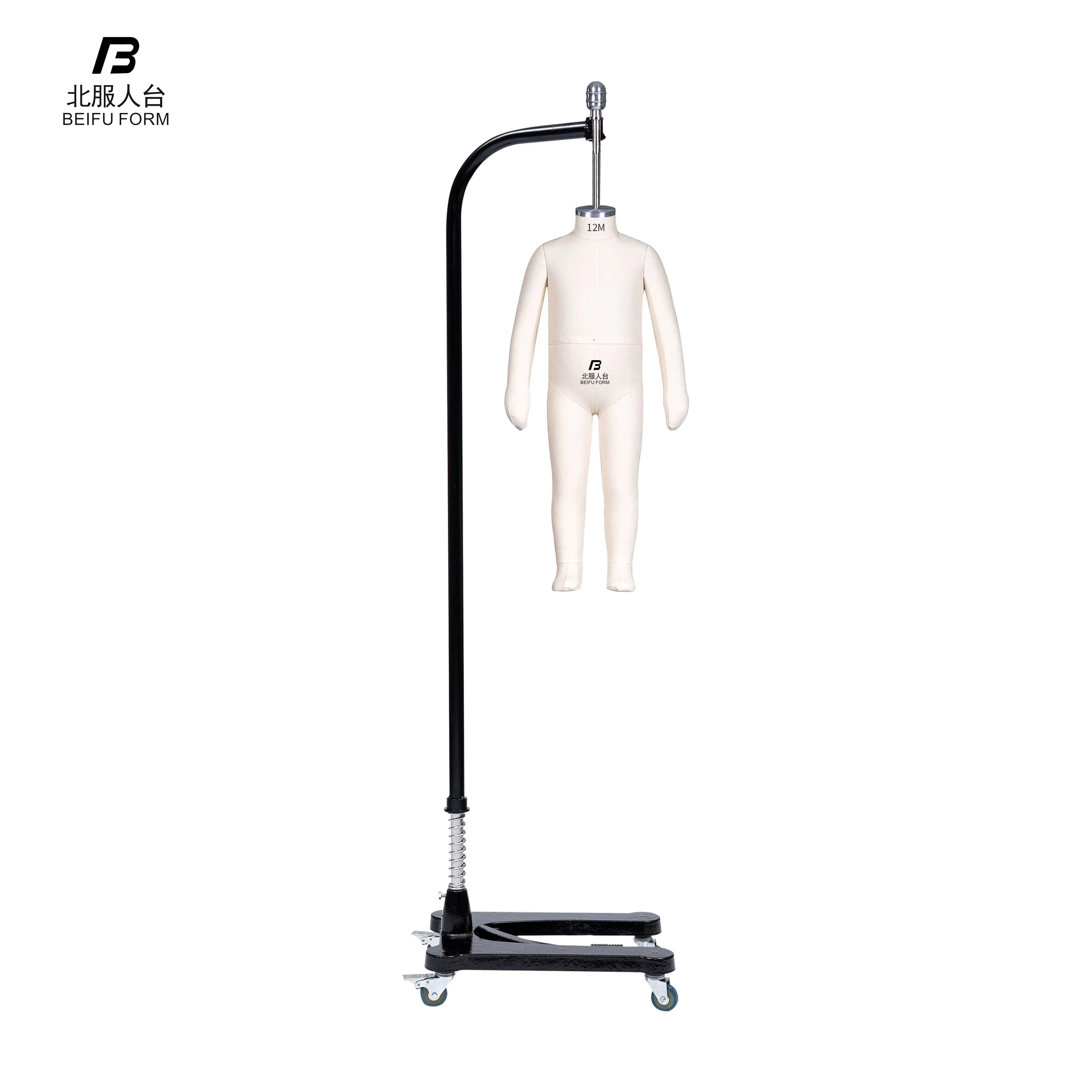 Beifuform full body baby mannequin EU size 12M infant dress form hot sale sewing models kid mannequin for designer