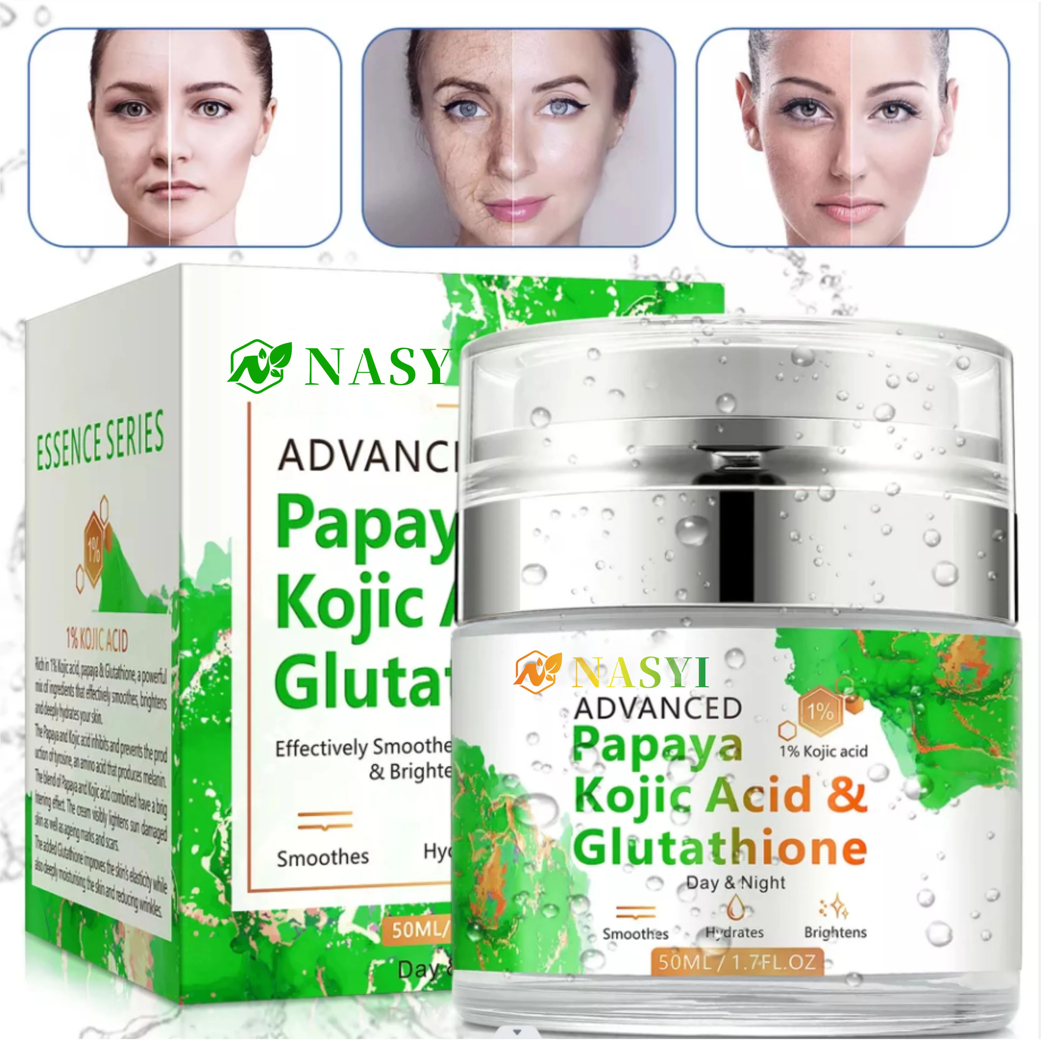 Skin Care Manufacturer In Stock Brightening Moisturizing Whitening Anti Aging Vitamin C Face Cream