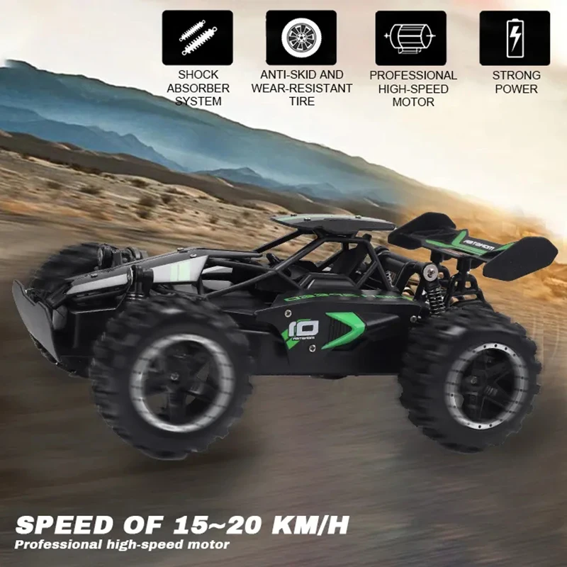 Kids 2.4ghz 1/18 Remote Control Racing Toy Vehicle Rc High Speed Car Remote Control Car Fast