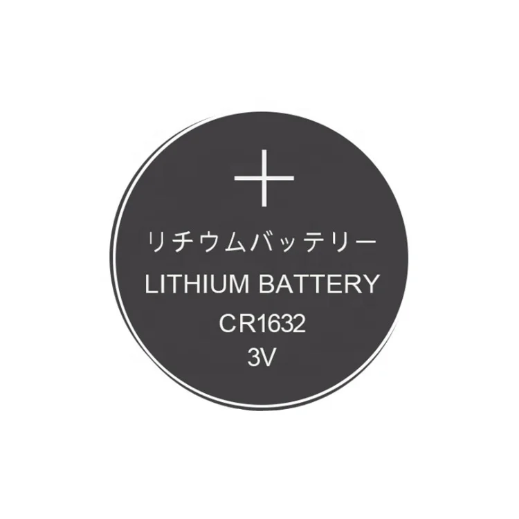 CR1632 3V 130mah монетница Кнопка Первичная литиевая батарея