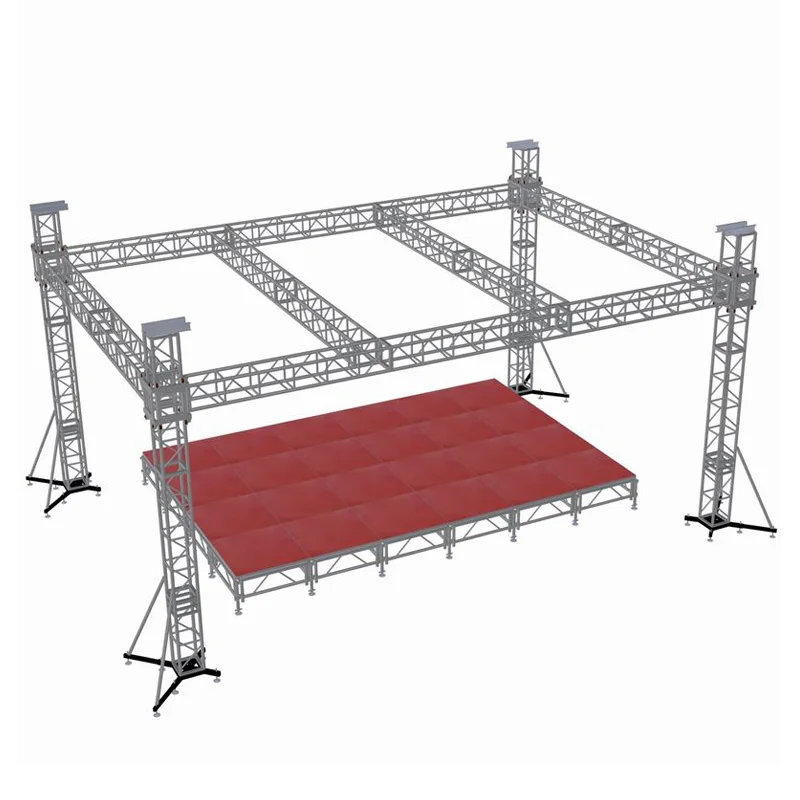 ACS Stage Lighting Truss Aluminum Event Stage Outdoor Ground Support Trussing