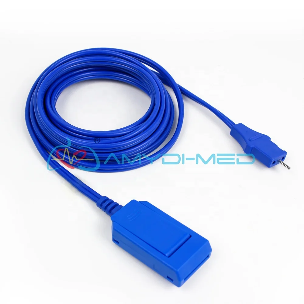 Surgical Cable Electrosurgical Accessories Plug Disposable PVC Monopolar Cable Electro Surgical Cable