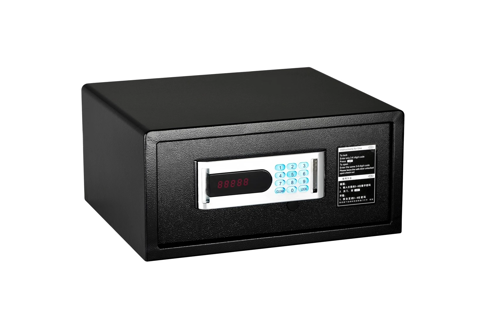 Wardrobe white night model digital lock hidden passport hotel safe box