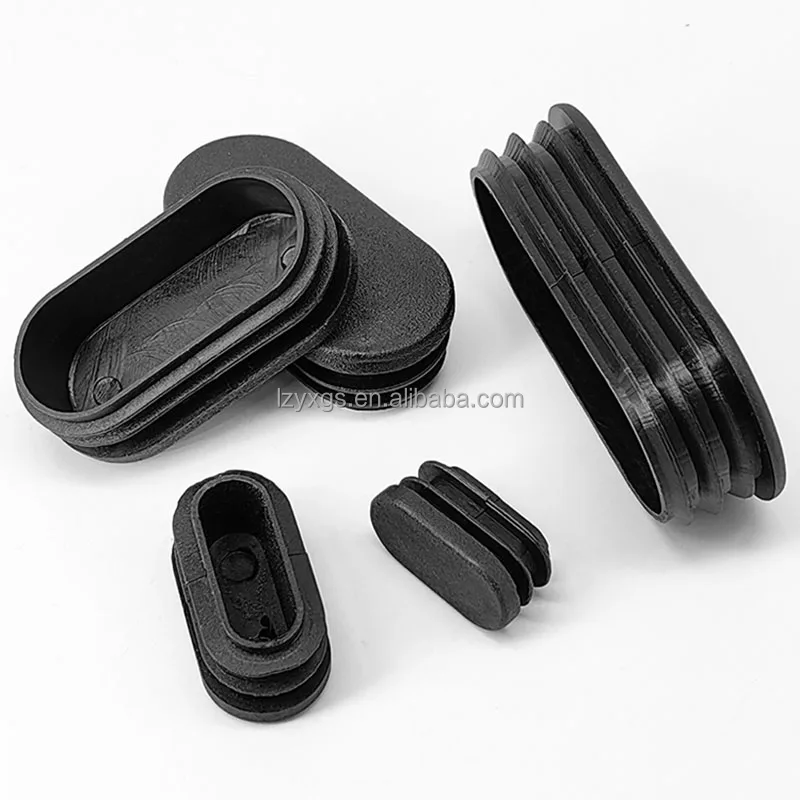 Oval Tube Plug Denier Shaped Plastic Tube Plug Furniture Table and Chair Anti-slip Wear-resistant Inner Plug