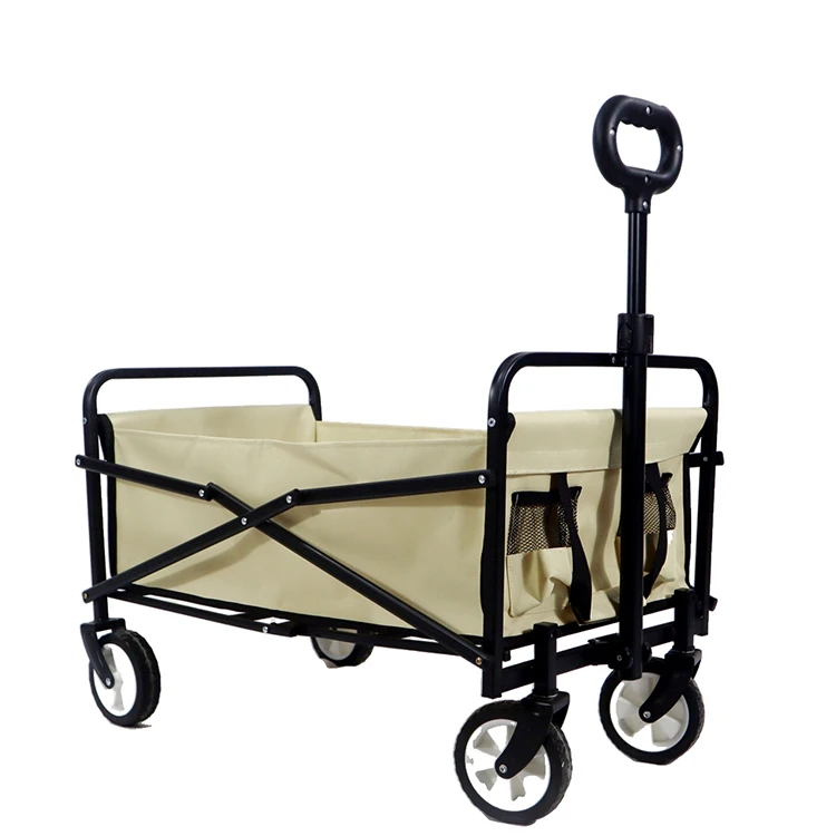 Heavy Duty Multifunction Collapsible Foldable Garden Outdoor Beach Trolley Utility Folding Wagon Camping Cart