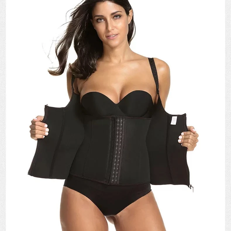 Корсет-триммер для талии, нижнее белье, корсеты для коррекции фигуры для женщин, Корректирующее белье, топ, неопреновый жилет