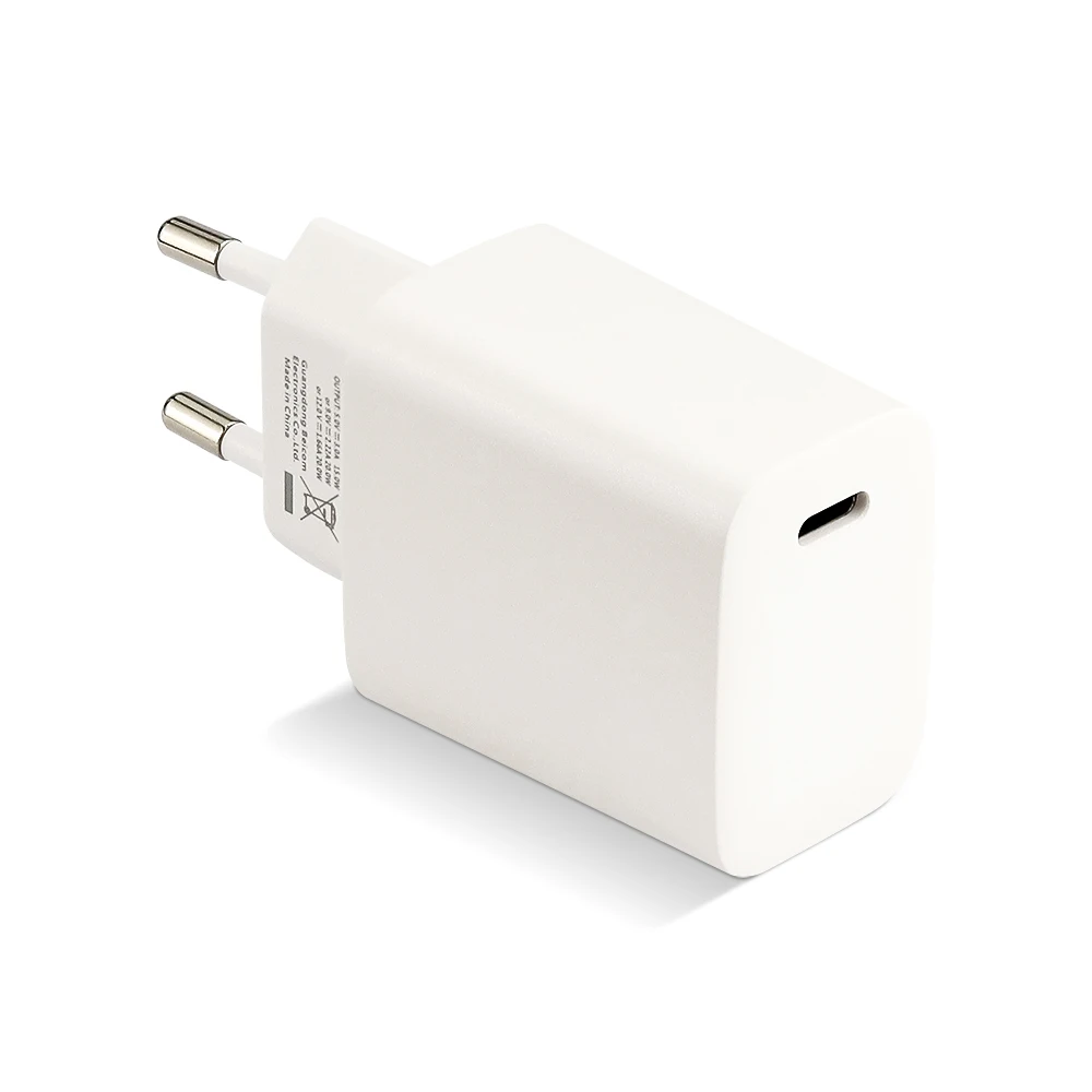 Wholesale PD 20W  Charger For iPhone 13 Mobile Phone EU Plug 20W Type C Fast Charging Wall Charger Adapter